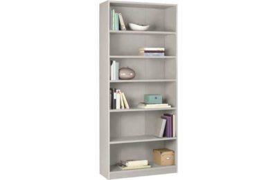 HOME Maine Tall Wide Extra Deep Bookcase - Putty.